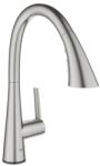 GROHE Zedra Touch elektromos mosogatócsaptelep matt Supersteel (GR-30219DC2)