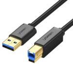 UGREEN Cablu Imprimanta UGREEN US210, USB-A 3.0 - USB-B, 1m, Negru