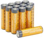 Amazon Basics AA Alkáli Nagyteljesítményű Elemek, 1, 5 V, 12 db, 10 év eltarthatóság