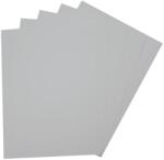 Folia 23580 Habgumi lapok - 5 db, 2 mm, 29 x 40 cm, világosszürke - kreatív kézimunkához (23580)