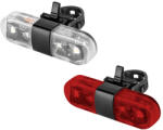 Rebel Set Iluminat Bicicleta Fata Spate Usb (urz3493-1)