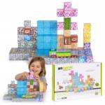 Multistore Mágneses építőkockák gyerekeknek 112 db-os készlet (HC740659)