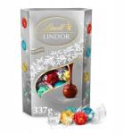 Lindt Lindor Assorted Silver (Tej és Fehér) Olvadó Töltelékkel, 337g