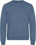 CLIQUE MIAMI ROUNDNECK / Uniszex kerek nyakú pulóver - acélkék 4XL (67103009014)