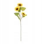 Direct home and garden Mesterséges ág 3 napraforgó 90 cm művirág növény (5905815806555)