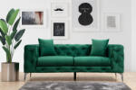 Rococo Design 2 személyes kanapé Rococo 197 cm zöld