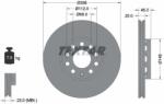TEXTAR féktárcsa TEXTAR 92057603 for AUDI, VW, SEAT (92057603)