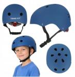 Artemis Gyerek bukósisak rollerhez S-es méret 48-54 cm sötétkék Led lámpával (IK-KX2814_3)