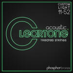 Cleartone ak. húr foszfor bronz Custom Light - 11-52 - CT-7411
