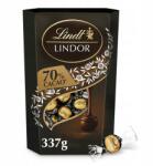 Lindt Lindor 70% Étcsokoládé Praliné Lágyan Olvadó Töltelékkel, 337g