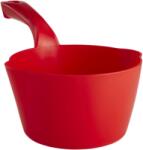 Vikan Scafa Rotunda gadata 1 Litru, Material Plastic Rosu, O 15.5 cm (56814)