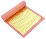 Pavoni Aur Alimentar 24 kt, Foite 8 x 8 cm, 25 buc (ORO)