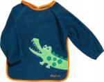 Playshoes Ujjatlan előke Playshoes sötétkék krokodil pamut unisex 6m+ (507136)