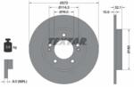 TEXTAR Féktárcsa tömör Ø272mm 92291703