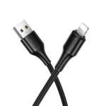 hoco. Cablu Date si Incarcare USB-A - Lightning HOCO X120, 18W, 1m, Negru - gsmboutique