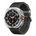Spigen Rama Protectie Spigen Tune Pro Pilot pentru Samsung Galaxy Watch Ultra2, Argintie ACS11618 (ACS11618)