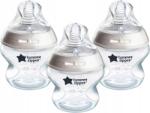 Tommee Tippee Closer to Nature 150ml fehér antikolt lassú áramlás (422718)