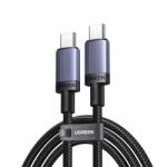 UGREEN Cablu Date si Incarcare USB-C - USB-C UGREEN, 100W, 3m, Negru - gsmboutique