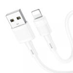 hoco. Cablu Date si Incarcare USB-A - Lightning HOCO X83 Victory, 18W, 1m, Alb - gsmboutique