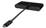 Belkin Hub USB-C Belkin Connect, 1 x USB-A 3.0 - 1 x HDMI - 1 x VGA - 1 x RJ45, Negru AVC005btBK (AVC005btBK)