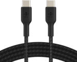 Belkin Cablu Date si Incarcare USB-C - USB-C Belkin BoostCharge Pro, 60W, 2m, Negru CAB004bt2MBK (CAB004bt2MBK)