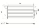 VALEO Condensator, climatizare VALEO 822838 (822838) - fixbox