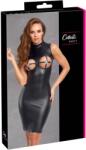 Cottelli PARTY Rochie Cottelli PARTY Decoration - Neagră Matte Look, Mulată și Decupată - Negru , L