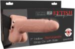 Fetish Fantasy Series FFS 7 Strap-On Hollow Light Vibrator cu Ham Reglabil și 10 Moduri