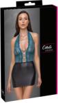 Cottelli LINGERIE Rochie Cottelli LINGERIE Negru/Teal - Dantelă, Matte Look și Detalii Rose Gold - Verde , XL