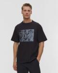 Arcteryx Tricou Pentru Bărbați Arcteryx Kragg Cotton Lithographica Shirt Ss Negru
