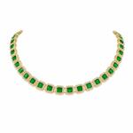 ElectraStore Colier Tennis Green Sparkle (C5101)