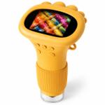 Twinkle Twins Microscop Digital pentru Copii Twinkle Twins, Mărire 1000X, Ecran IPS 2.0, Cameră 2MP, Acumulator 600 mAh, Jucărie Educativă STEM, Portocaliu (TT-03011)