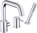 Duravit Circle - Смесител за монтаж върху борда на ваната, 3-отворен монтаж, хром CE5260000010 (CE5260000010)