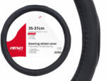 AMiO Husa pentru volan neagra Amio SWC-09-S, 35-37 cm, finisaj aderent (AM01364)