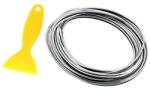  Banda decor interior auto crom argintie, 5 m, pentru tuning elegant (AG679B)