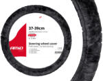 AMiO Husa pufoasa pentru volan Amio SWC-02-M, neagra, 37-39 cm (AM01357)