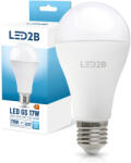 Kobi LED izzó E27 17W 1700lm 6500K fehér hideg fehér 180° fehér Kobi (KOBZAR1456)