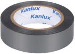 Kanlux Öntapadó PVC szigetelőszalag Kanlux 10m x 16mm szürke (ZZKAN1318)