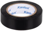 Kanlux Öntapadó PVC szigetelőszalag Kanlux 10m x 16mm fekete (ZZKAN1317)