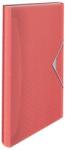 Esselte Harmonikamappa A4 PP 6 rekeszes "Colour`Breeze" korall (628447)