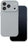 TelForceOne matt TPU telefontok iPhone 17 Pro Max / 18 Pro Max 6, 9″, ezüst