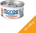 Monge Monoprotein Flakes Macskaeledel (100% Pulyka) - 24x80 g