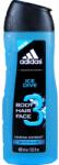 Adidas Ice Dive tusgél 3 in 1 férfiaknak 400 ml