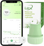 LINX Senzor de Monitorizare Continua a Glicemiei (CGM) LinX, Durata 15 zile, Soft pentru Smartphone si Alerte Personalizate, Varianta in Romana (6958590309093)