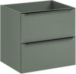 Comad Sombra Green dulap 60x46x57 cm sub chiuveta pe perete verde SOMBRA GREEN 82-60-46-2S (SOMBRAGREEN8260462S)