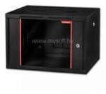 Formrack RAL9005 16U Alfaline 555x560 19" fali rack szekrény (fekete) (ALFA-16U560) (ALFA-16U560)