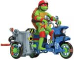 TMNT Set de jocuri TMNT Mutant Mayhem - Bicicleta de luptă cu Raffaello Action Figure (83430) Figurina