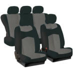  üléshuzat 13 Db-os Prestige Fekete/szürke Légzsákos