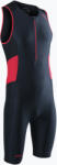 ZONE3 Combinezon de triatlon pentru bărbați ZONE3 Activate Trisuit black/red