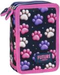 BackUP Penar cu accesorii BackUp Future - Paws, 3 fermoare (712562) Penar